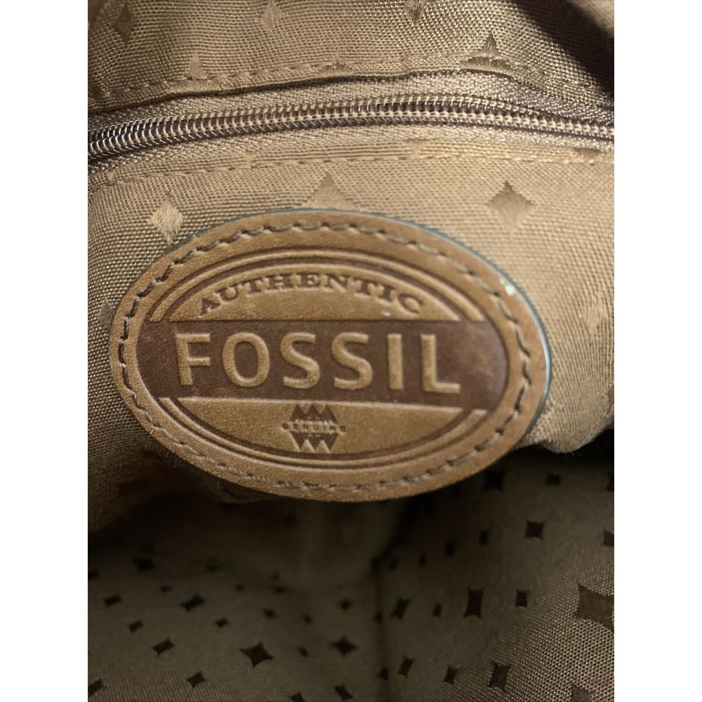 Womens Fossil Crossbody Calf Leather Vintage Bag - Picture 8 of 11